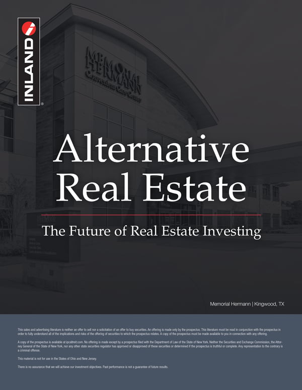Cover from IREIC ALT REIT 2025_v4